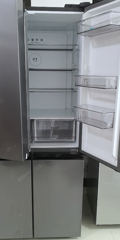 美的(Midea)531双系统双循环风冷无霜对开双开十字四开门家用电冰箱一级能效变频大容量 MR-531WSPZE晒单图