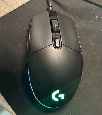 罗技(Logitech) G102二代游戏鼠标-黑色晒单图