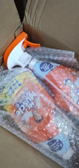 威猛先生厨房重油污清洁剂(柠檬)双包650g*2瓶 家用油烟机厨房去油污清洁喷雾晒单图