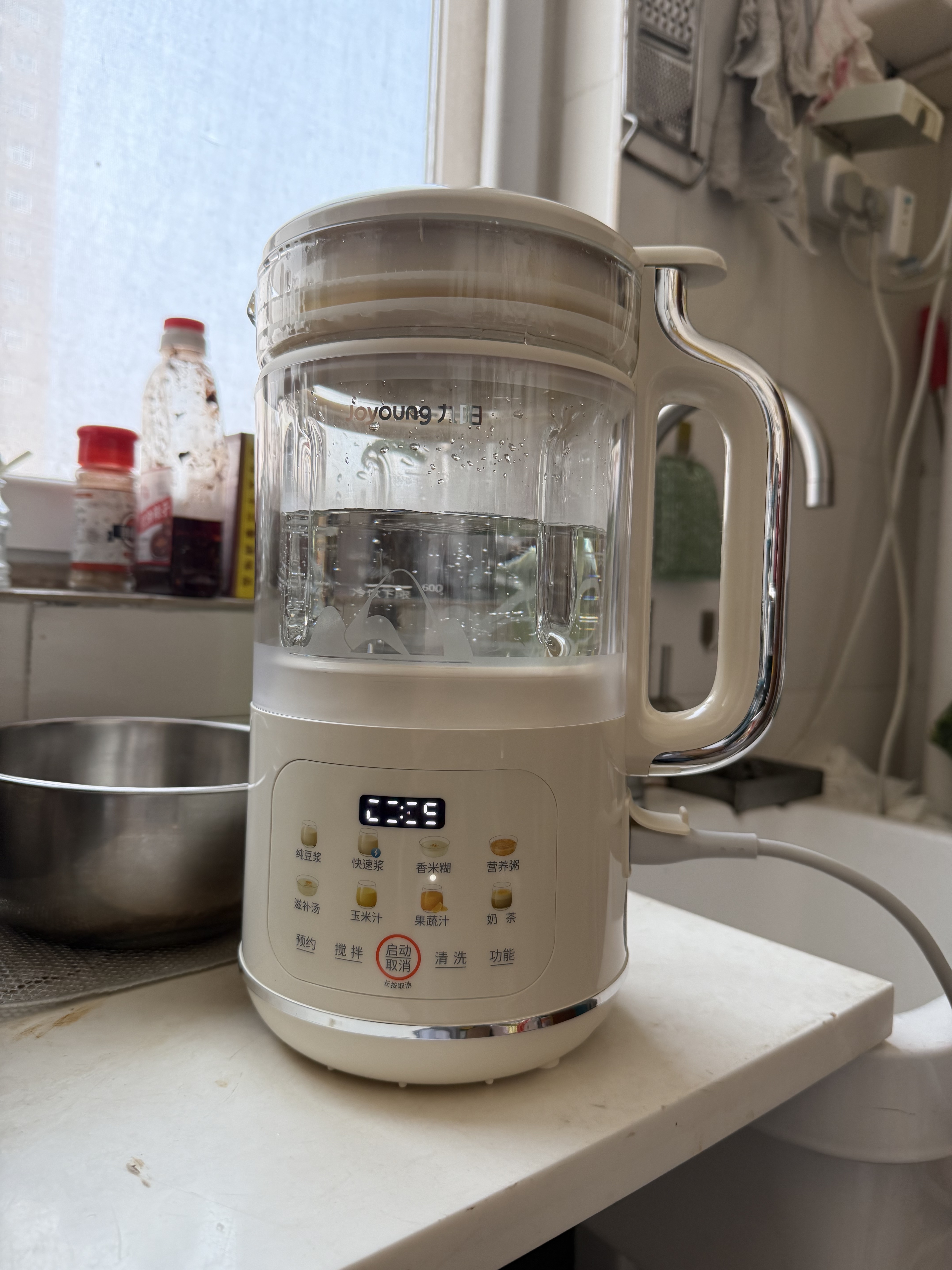 九阳(Joyoung)豆浆机1.2L破壁机低音家用全自动多功能干豆直打免滤D360 双层隔音DJ12X-D360晒单图