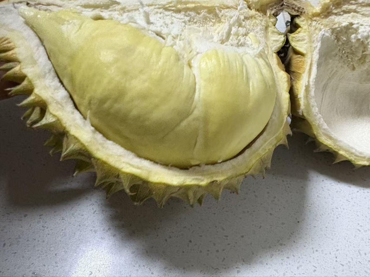 [熊猫鸟]泰国新鲜金枕榴莲 进口榴莲 1个装 4-5斤(包3房以上) 软糯香甜 新鲜水果晒单图