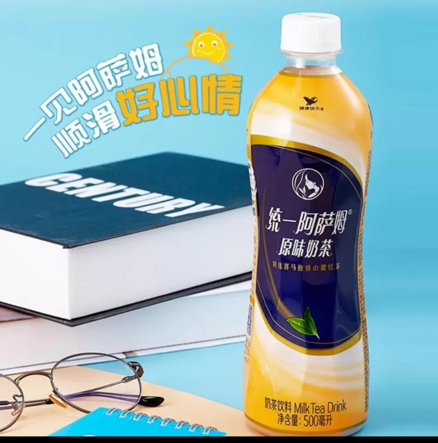 统一阿萨姆奶茶500ml*15瓶整箱发红茶原味下午茶饮料饮品晒单图