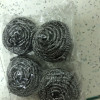 不锈钢钢丝球大号清洁球捷洁家用洗碗刷锅神器厨房用品 5个装+1个手柄+1海绵擦 [加大号]晒单图