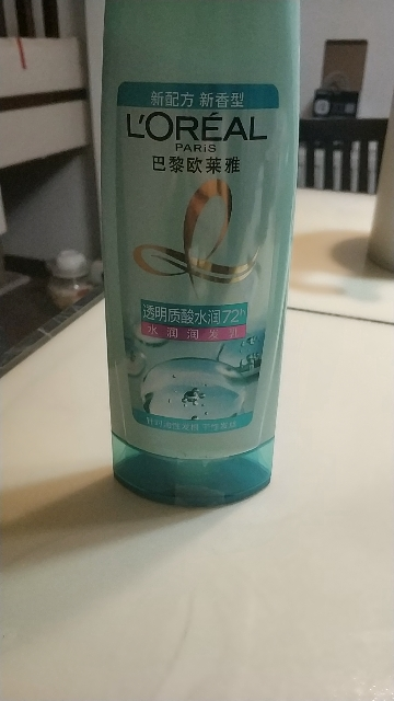 欧莱雅透明质酸水润润发乳改善干枯毛躁保湿护发护发素400ml晒单图