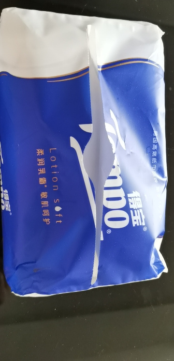Tempo得宝lotion乳霜保湿纸巾4层70抽4包 柔软亲肤鼻敏感婴儿宝宝适用云柔巾保湿纸巾晒单图
