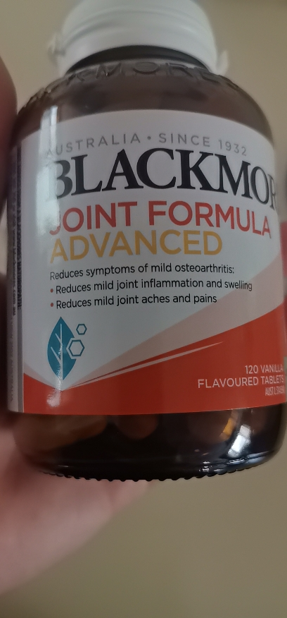 Blackmores澳佳宝 加强版骨胶原蛋白氨糖软骨素关节灵维骨力120片 2瓶晒单图