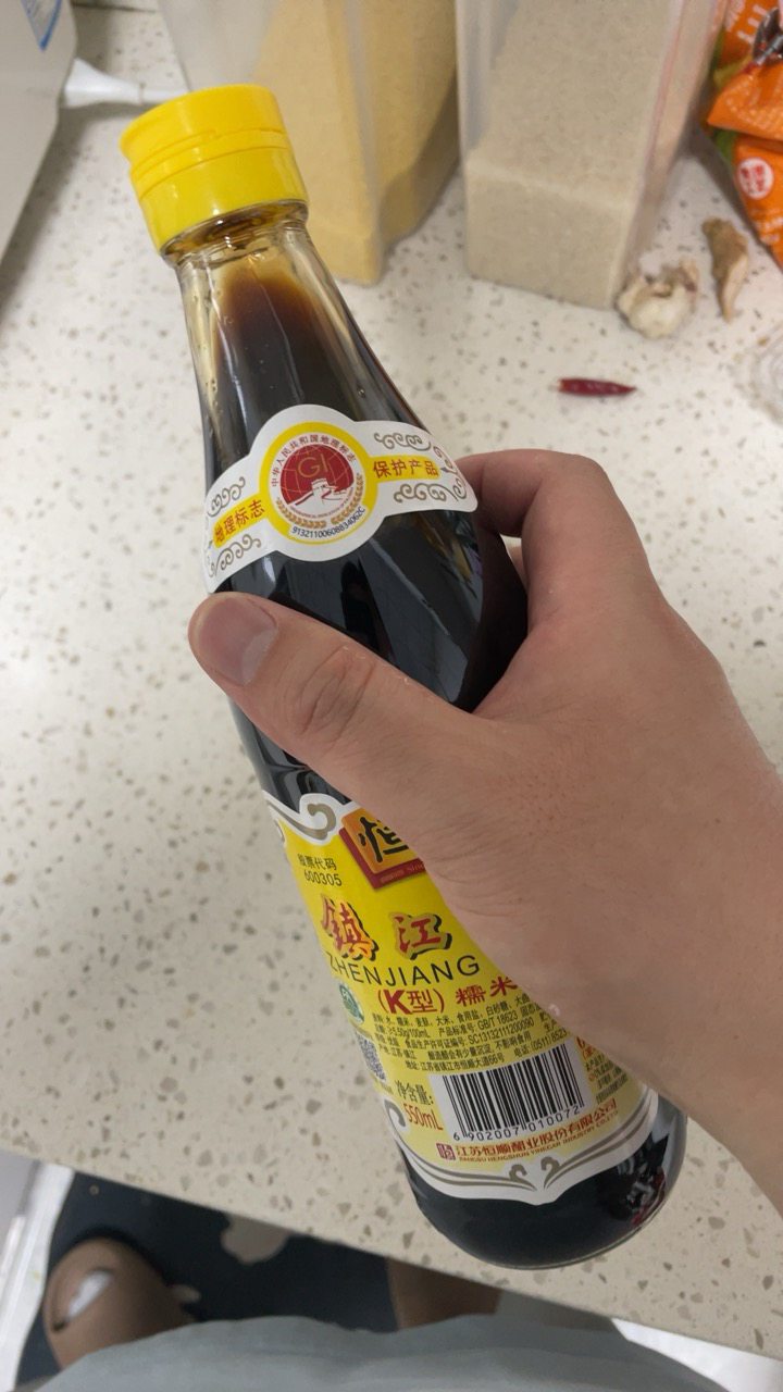 恒顺K型香醋 糯米原酿550ml 总酸≥5.5g/100ml 0防腐剂晒单图