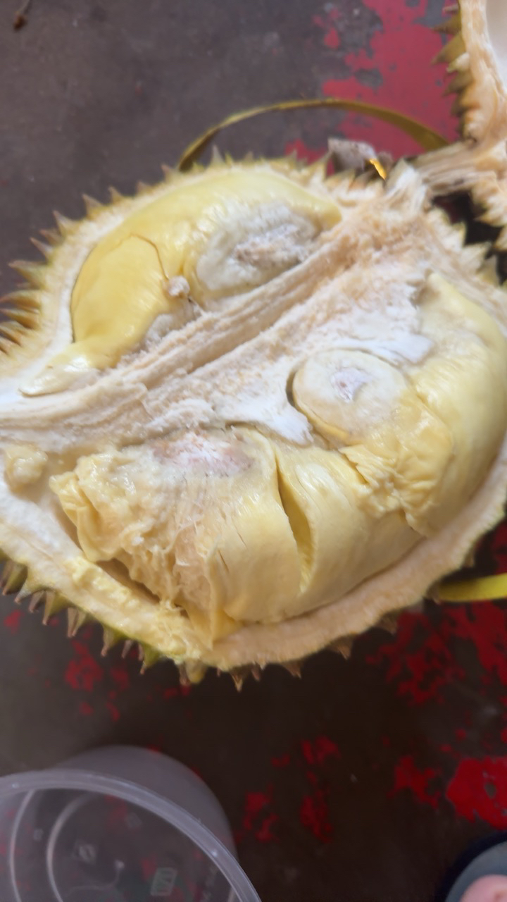 [熊猫鸟]泰国新鲜金枕榴莲 进口榴莲 1个装 4-5斤(包3房以上) 软糯香甜 新鲜水果晒单图