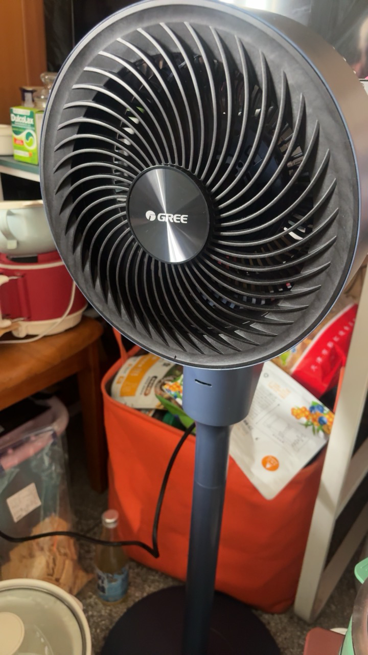 格力空气循环扇家用落地扇宿舍电风扇轻音低噪香薰节能省电扇强力大风量循环扇FXD-1905Bg3晒单图
