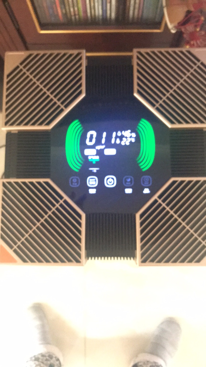 诺森柏格(Nocenbeger)[国家补贴]大空间全屋智能空气净化器家用除甲醛二手烟雾霾PM2.5 智能无线控制 H8晒单图