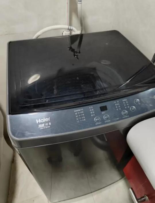 海尔(Haier)10公斤直驱变频抗菌波轮1级能效超净羊毛洗家用大容量全自动波轮洗衣机XQB100-BZ506晒单图