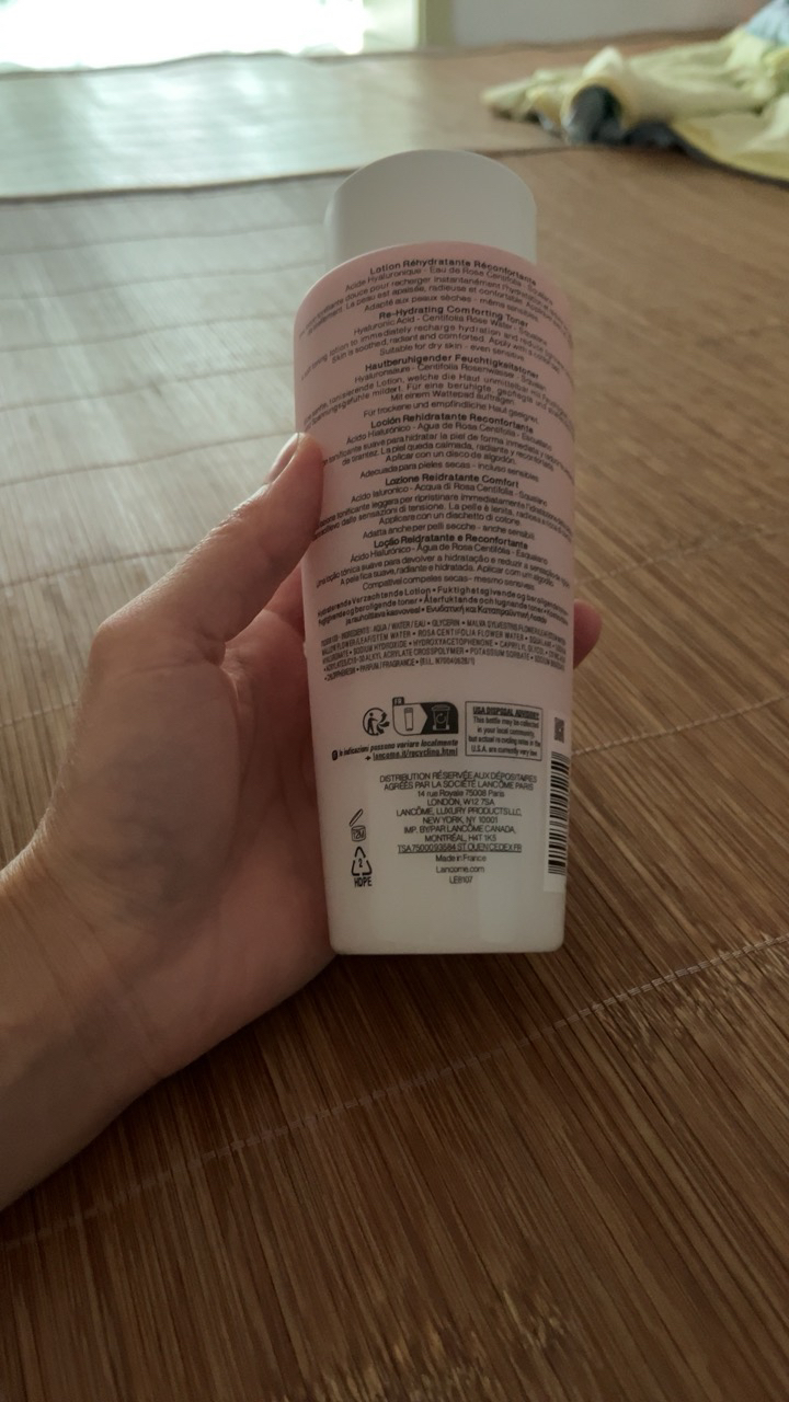 LANCOME 兰蔻 新款清滢保湿柔肤水粉水400ml 补水滋润正品大瓶装晒单图