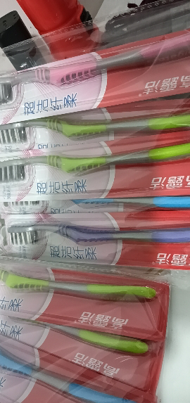 高露洁超洁纤柔牙刷细毛深层清洁家庭常备五支装*2套晒单图