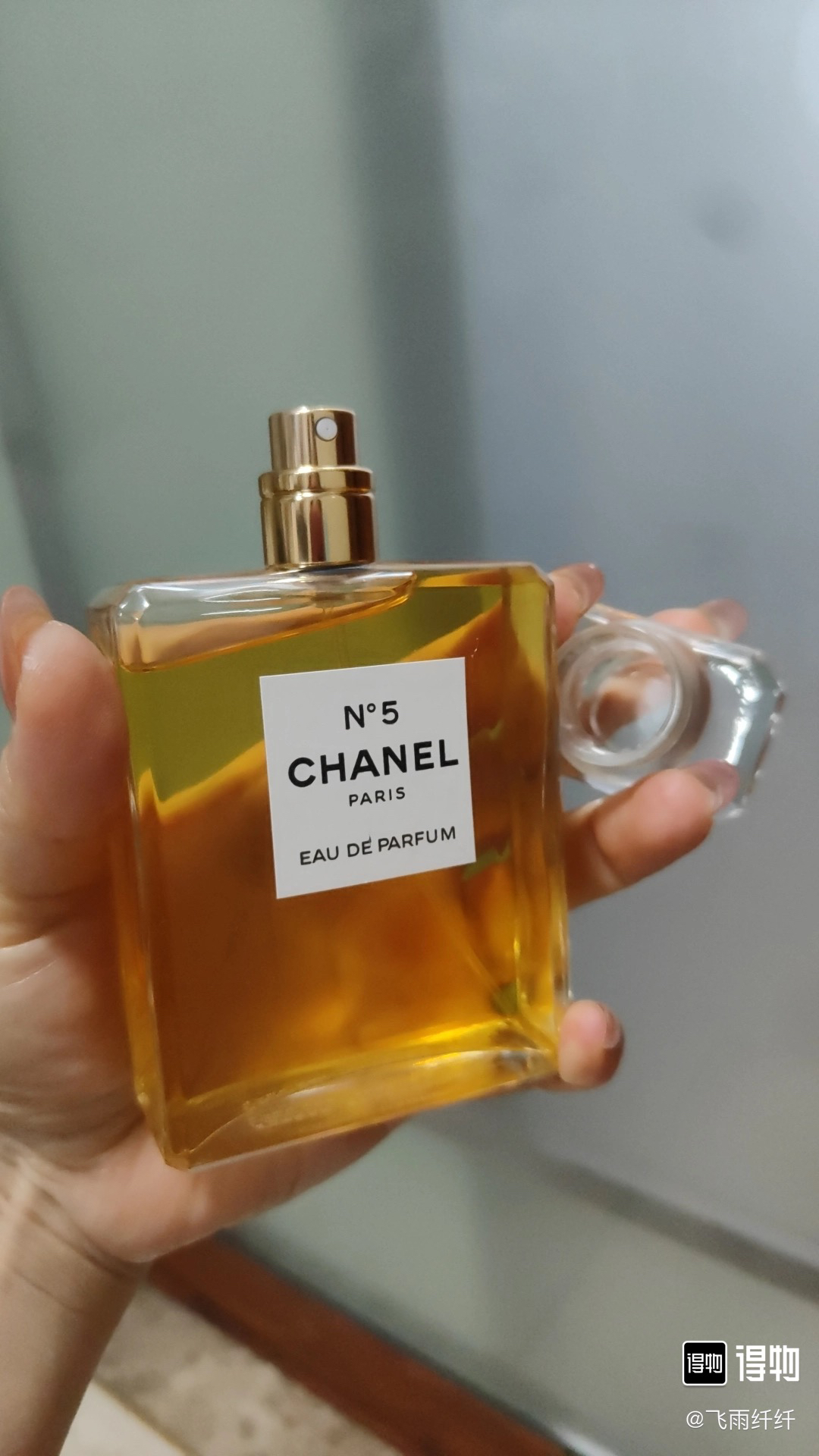 香奈儿(CHANEL)5号香水女士 五号N°5香水(经典款)持久香氛 5号香水浓香EDP100ml晒单图