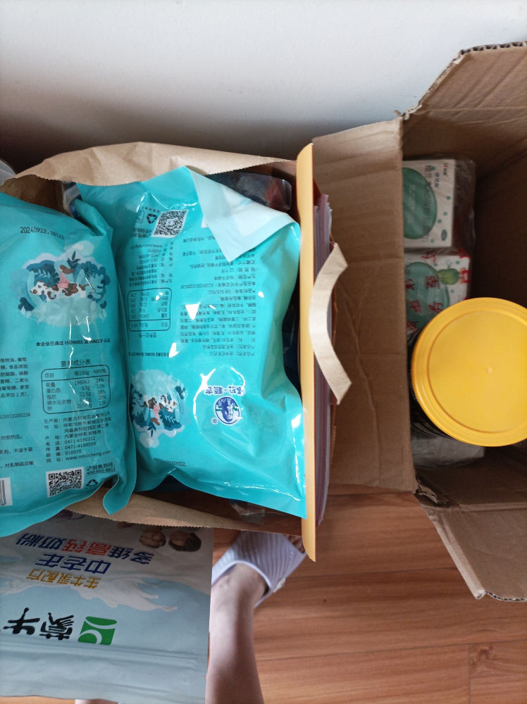 塔拉额吉 含牛初乳奶贝250g*2袋装 单独包装 内蒙古奶贝奶片晒单图