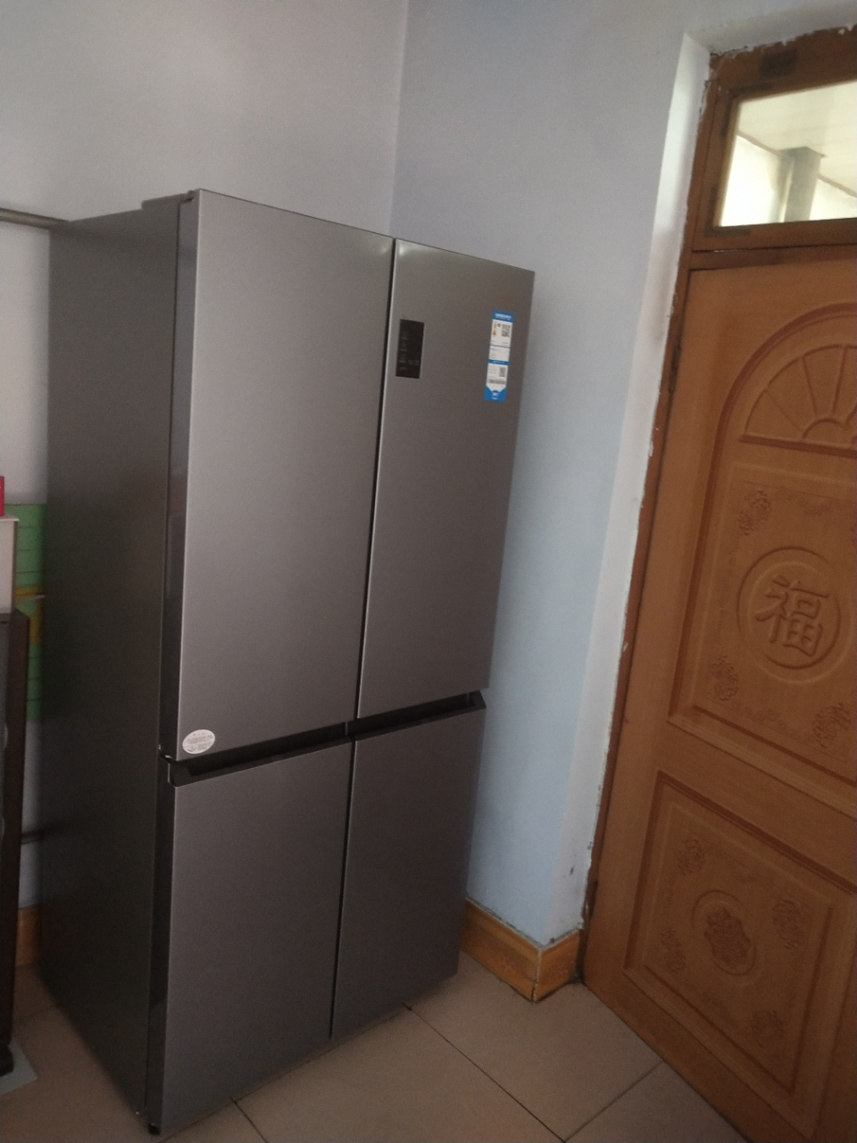 海尔(Haier)476L超薄箱体厨装一体 一级能效三挡变温(零度、冰镇、母婴) 新品BCD-476WGHTDEDXM晒单图