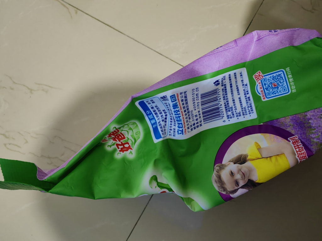 好爸爸天然薰香皂粉1.6kg亲肤洗衣粉温和柔顺持久留香晒单图