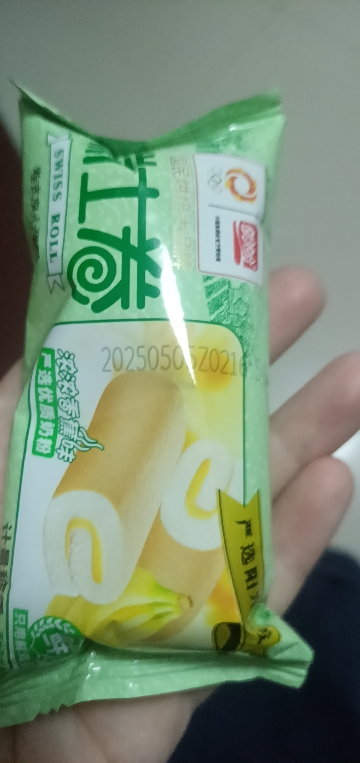 盼盼瑞士卷早餐面包休闲零食营养糕点小吃下午茶点心 香蕉味240g -单包晒单图