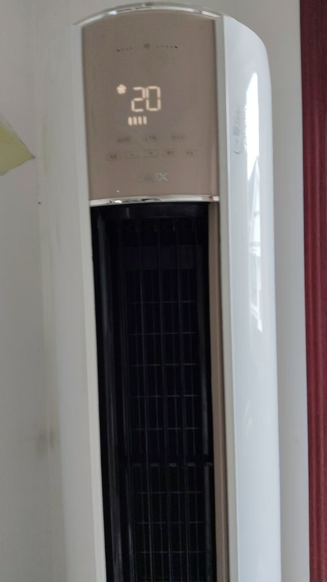 奥克斯 (AUX)空调3匹 新一级能效 全直流变频冷暖 WIFI智控 快速冷暖 自清洁 圆柱立柜式 家用客厅空调晒单图