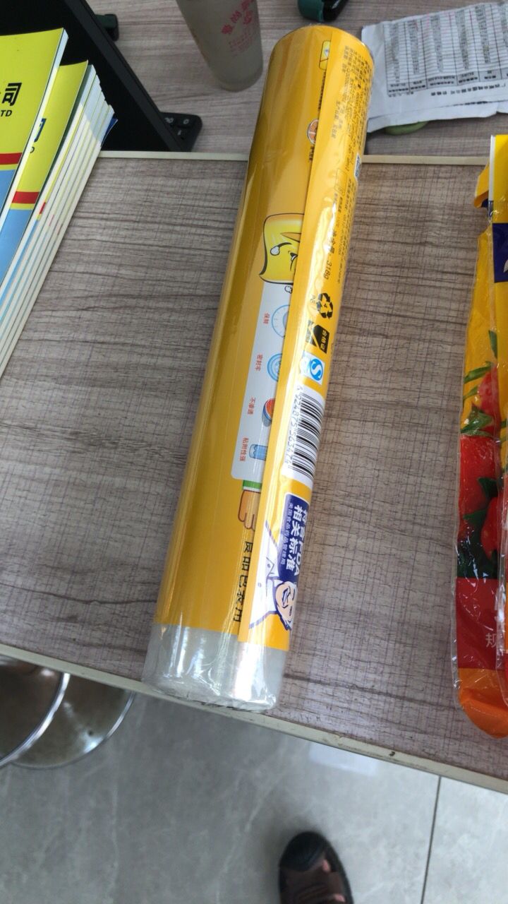 洁成一次性手撕点断PE保鲜膜30cm*60M 易撕不浪费食品保鲜卫生晒单图