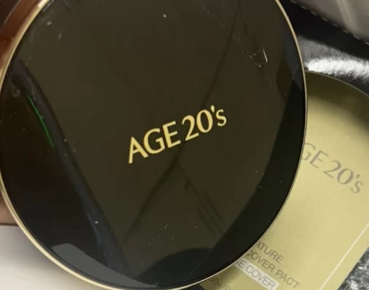爱敬 (age20s) 星空黑气垫bb霜遮瑕提亮持妆粉底SPF50+ 21#象牙白晒单图