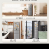 美的(Midea)220升三门三温租房家用客厅宿舍小型冰箱三开门节能省电低音运行以旧换新BCD-220TM[国家补贴]晒单图