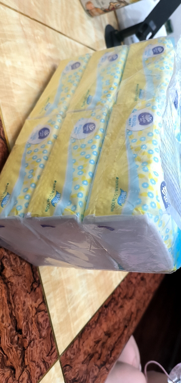 维达细韧抽纸3层S码100抽6包卫生纸 家用实惠装餐巾纸面巾纸卫生纸纸巾(新旧包装交替发货)晒单图