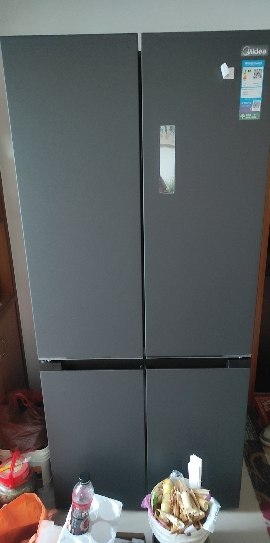 美的(Midea)M60系列513升十字门双系统超薄全嵌制冰机风冷无霜冰箱以旧换新MR-539WUSIPZE海贝黛晒单图