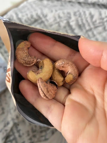 刻凡炭烧腰果252g袋装零食坚果干果特产炒货小吃食品香酥果仁晒单图