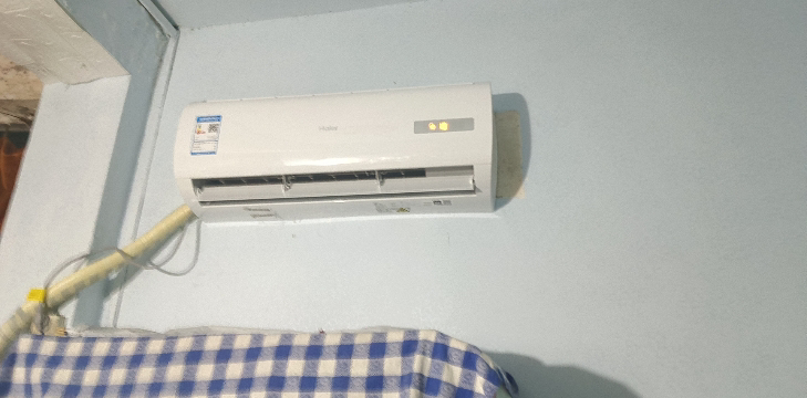 海尔 (Haier )大1匹单冷空调定频挂机壁挂式新能效 节能风低音家用空调旗舰店KF-26GW/20MCA75晒单图