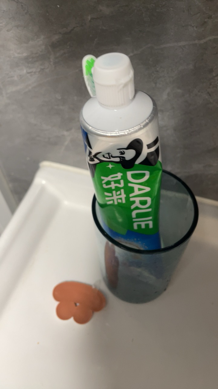 DARLIE好来(原黑人)牙膏超白矿物盐亮白+护龈140g 去黄去牙渍 亮白清新晒单图
