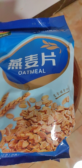 智力 早餐谷物 营养早餐 膳食纤维 即食免煮 纯燕麦片1008g袋装晒单图