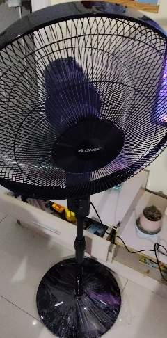 格力(GREE)[国家补贴]电风扇家用节能落地扇学生立式大风量客厅宿舍机械五叶扇 FD-4012-WG 黑晒单图