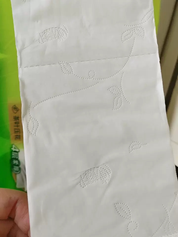 心相印卷纸4层2000g茶语无芯卷筒纸巾家用厕纸手纸大卷卫生晒单图