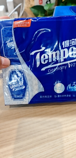 Tempo得宝经典无香抽纸4层90抽4包卫生纸 家用尝鲜装餐巾纸面巾纸卫生纸纸巾晒单图