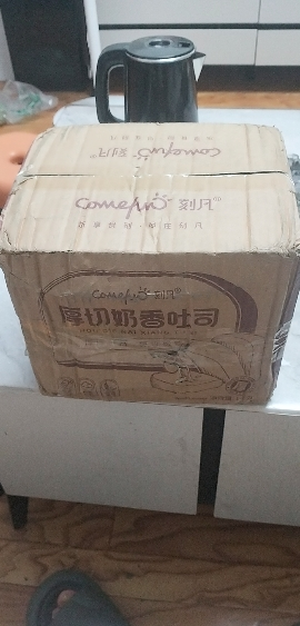 刻凡厚切奶香吐司早餐手撕吐司面包点心休闲零食1000g*1箱晒单图