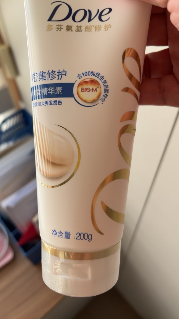dove多芬护发素柔顺滑改善干枯毛躁男女士润发乳精华素正品 密集滋养 200ml 针对严重受损发质晒单图