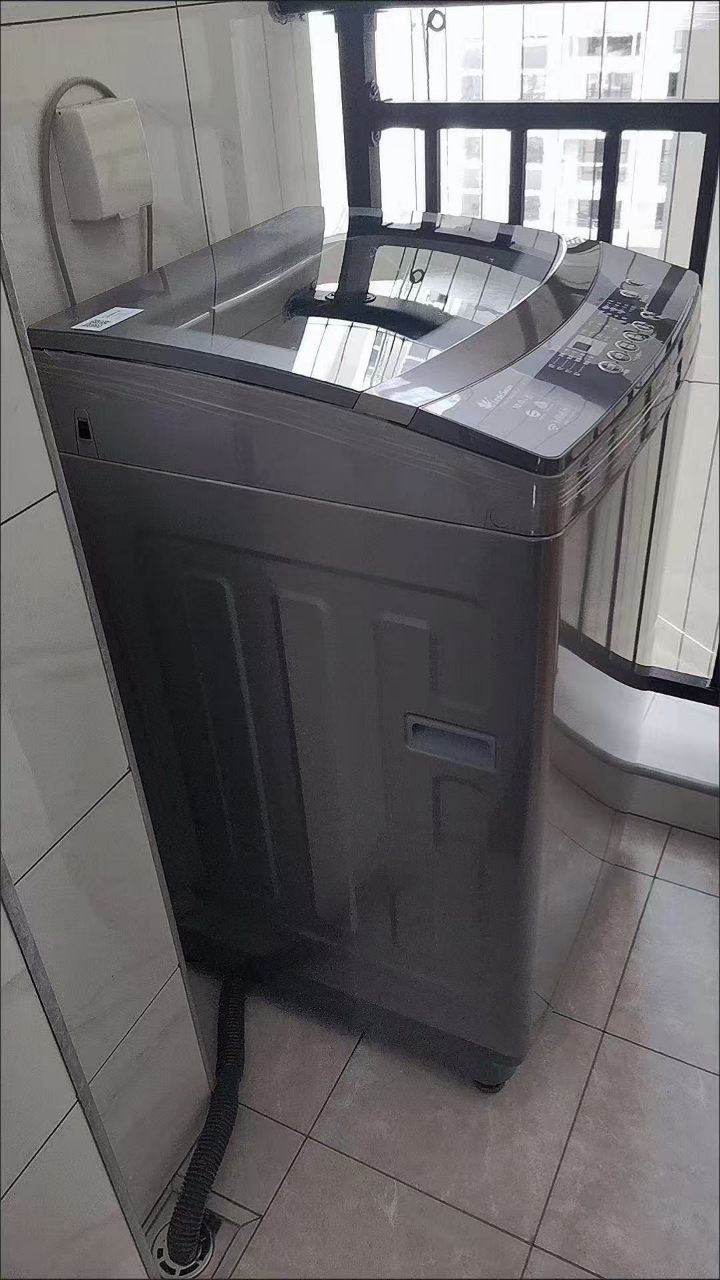 美的(Midea)波轮洗衣机全自动 8kg大容量家用专利免清洗防腐防生锈高洗净比仿手搓超净洗MB80V36T以旧换新晒单图
