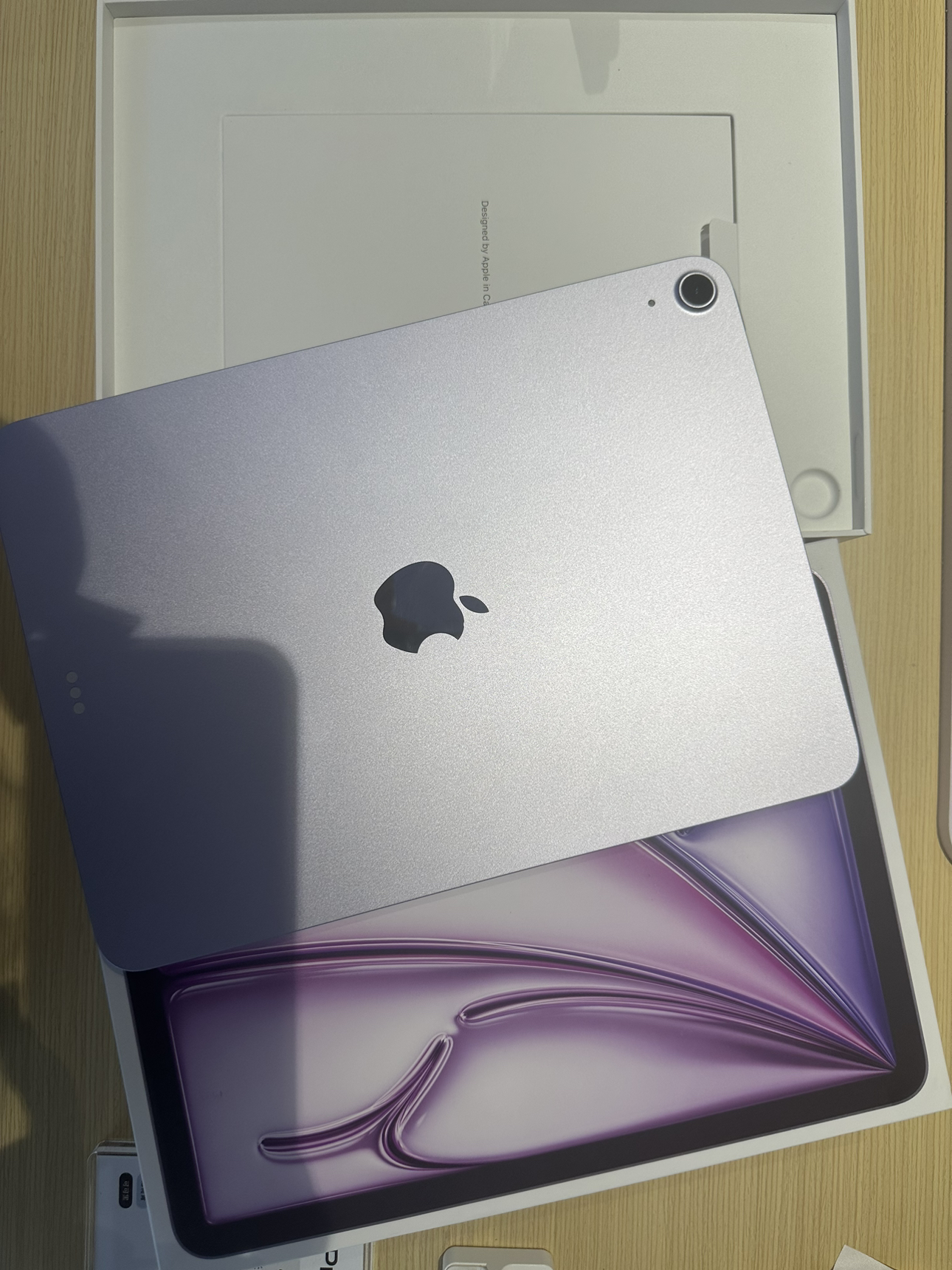 2025款 Apple iPad Air M3 WLAN版 11英寸 256GB 紫色晒单图