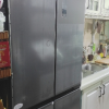 美的(Midea)M60系列纯平全嵌十字四开门冰箱MR-457WUSPZE苍穹灰 大容量436升一级双变频家用冰箱国补晒单图