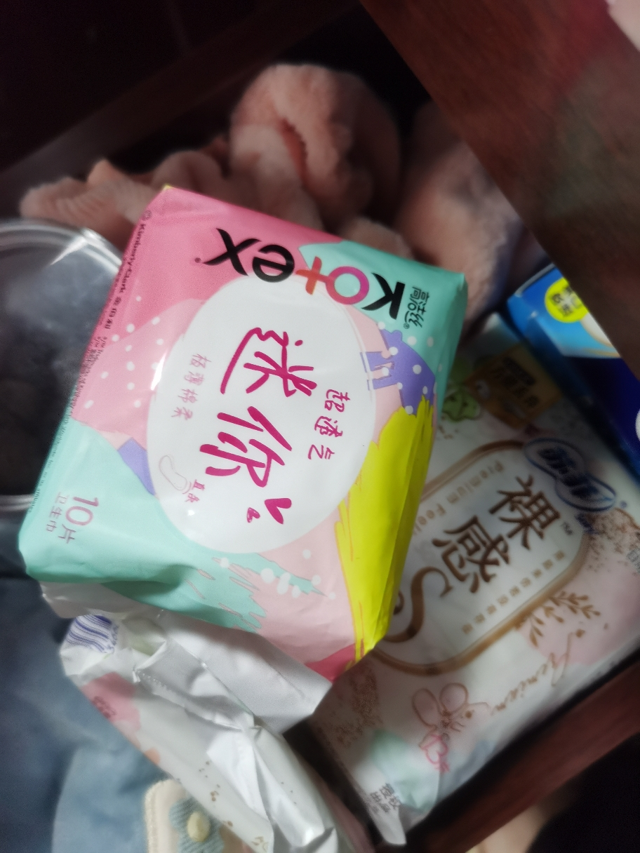 高洁丝(Kotex) 迷你巾190mm10片*6包 柔软透气日用 零触感护垫姨妈巾 超薄绵柔直条卫生巾晒单图