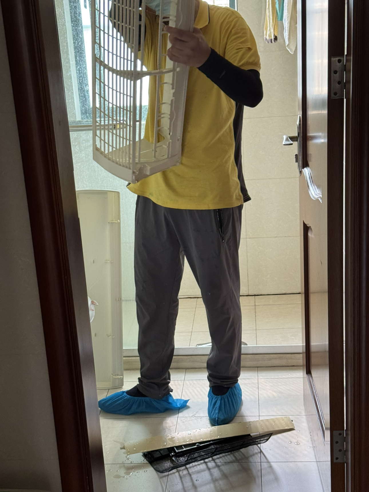 3台挂机空调内机清洗服务 苏宁帮客上门服务晒单图