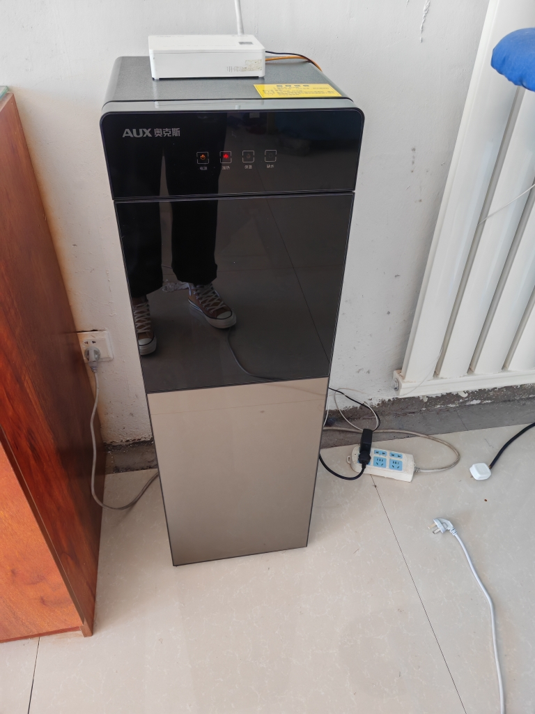 AUX/奥克斯饮水机家用下置水桶立式多功能制热智能全自动新款晒单图