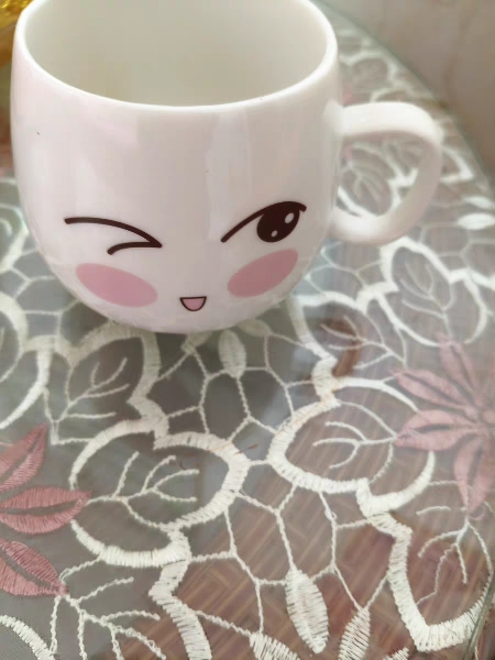 三维工匠卡通可爱杯子陶瓷带盖子勺子马克杯咖啡牛奶杯情侣水杯创意女学生 单杯调皮咖啡器具晒单图