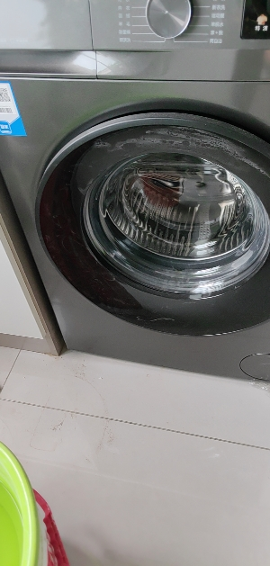 海尔洗衣机全自动10公斤大容量滚筒超薄机身平嵌家用除菌除螨智能投放39S初色系列以旧换新 10KG单洗+1.1洗净比晒单图