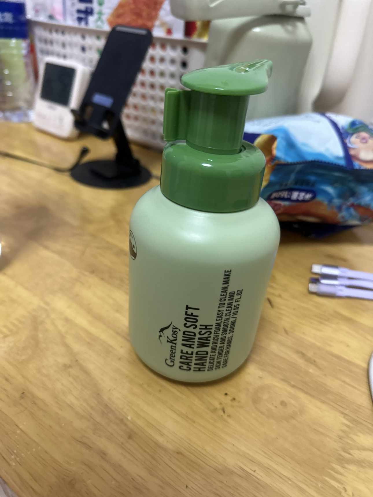 绿色溪谷安心柔护洗手液家用抗除菌去污抑菌清香去油去腥晒单图