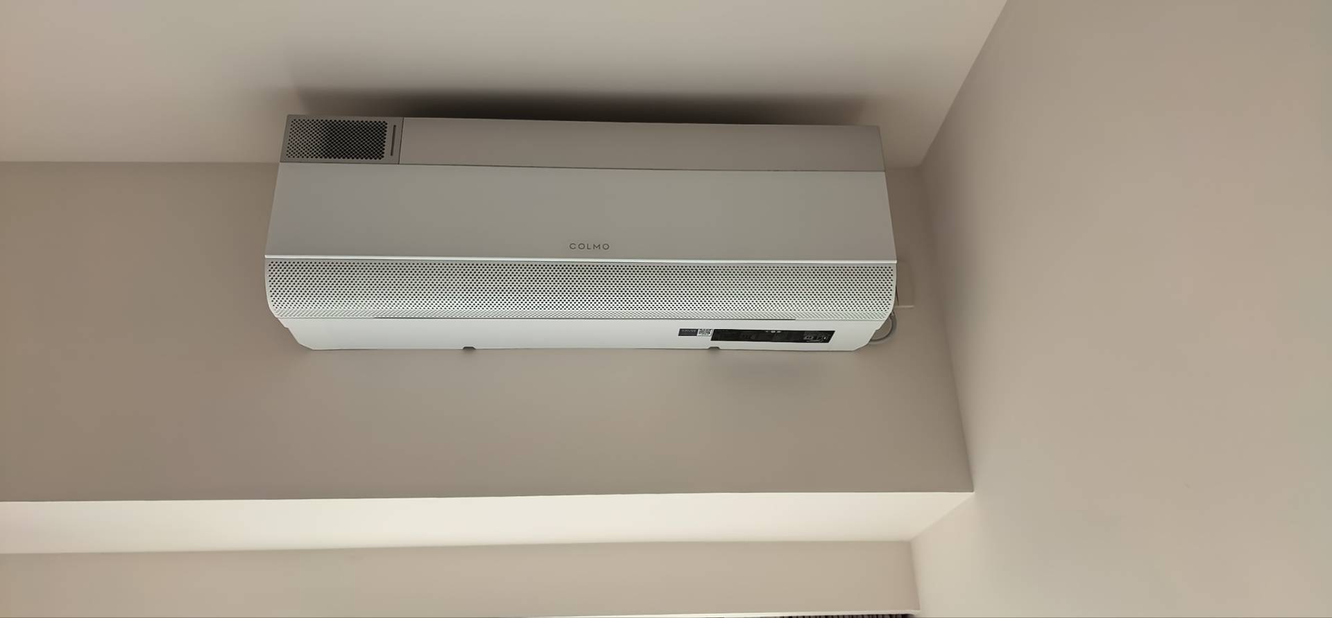 COLMO变频新风空调KFR-35GW/CA3 AI无风感节能净化极地白高质感挂壁式晒单图
