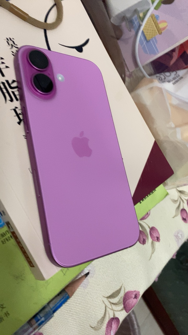 Apple iPhone 16 256G 粉色 移动联通电信5G双卡双待手机晒单图