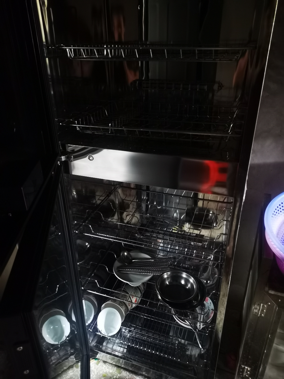 康宝(Canbo)/耐惠消毒柜 320L家用立式双门高温二星级消毒 碗筷餐具厨房消毒柜XDZ320-MRP1晒单图