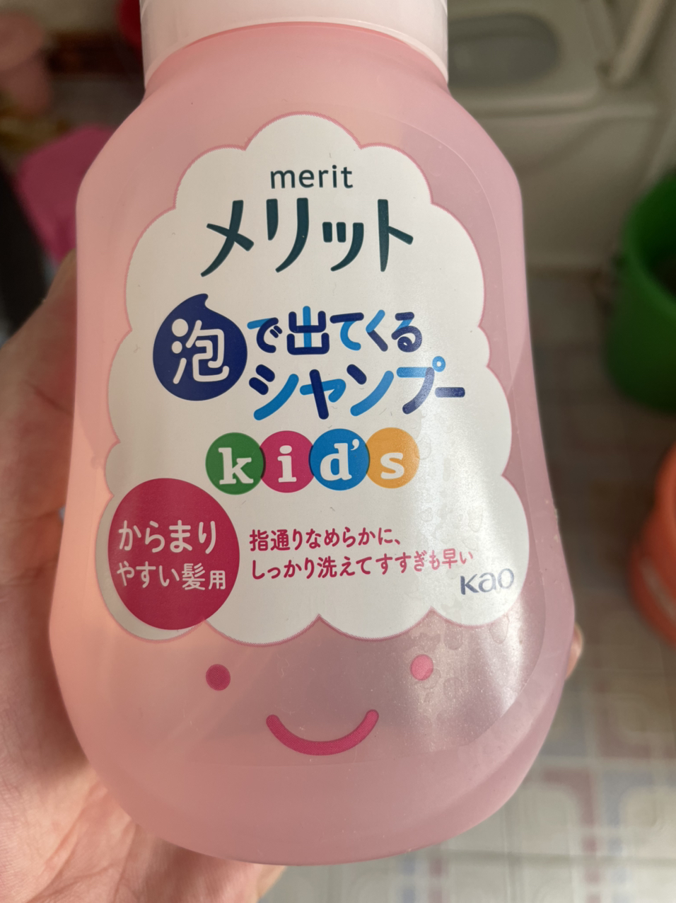 Kao日本花王Merit弱酸性儿童植物精华泡沫洗发水[新旧包装]泡沫绵密易清洗低刺激 300ml晒单图